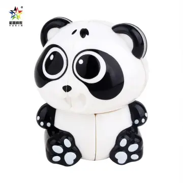 Yuxin 1582 Little Panda Keychain Rubik's Cube Keychain Ru...
