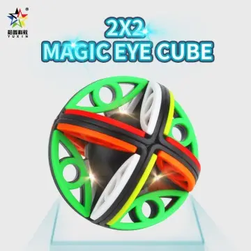 Yuxin 1669 Eye Cube 2x2 Fun Second Order Cube Series Chil...
