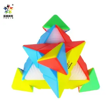 Yuxin Black Kylin 1554 pyraminx, Beginner Series, Childre...