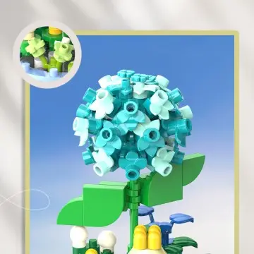 Yuxin YX801-YX812 Love of Lavender Building Block Flower ...