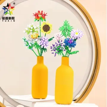Yuxin  Flower arrangement, building blocks, puzzle toys, ...