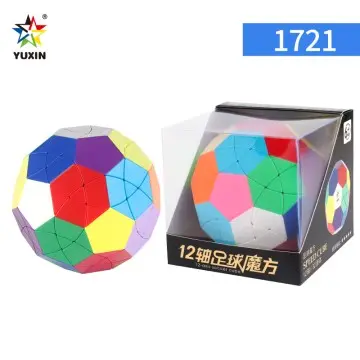 Yuxin 1721 football megaminx Colorful Magic Cube Children's Puzzle Toys