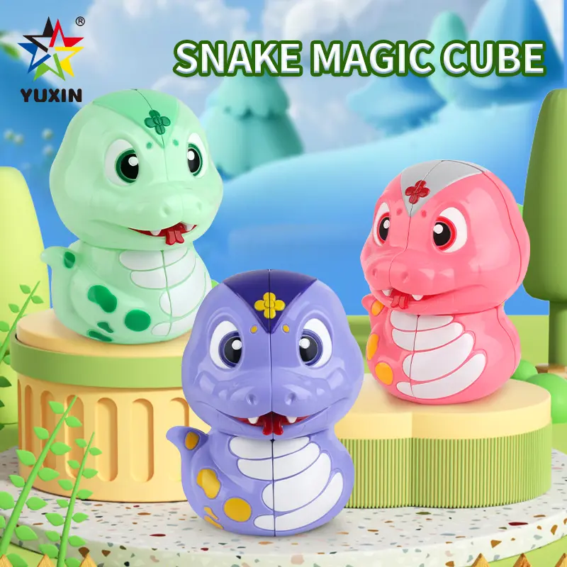 Unleash Creativity and Curiosity with the Yuxin Animal Series 2x2 Cube!