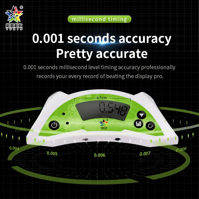 Yuxin YX1072 Second Generation Timer Competition Special Timer Advanced Magic Cube Sports Timer